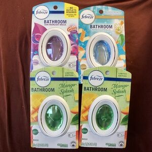 Febreze Bathroom Air Fresheners, 4-pack bundle NEW